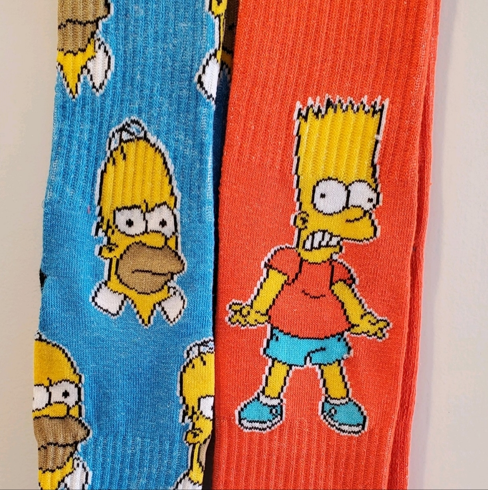 The Simpsons socks